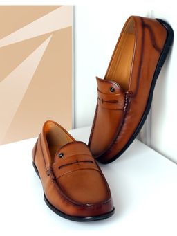 Monte Carlo - Mens Spenny Loafers - Tan