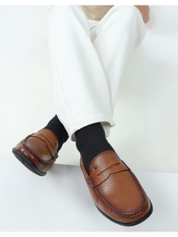 Monte Carlo - Mens Spenny Loafers - Tan