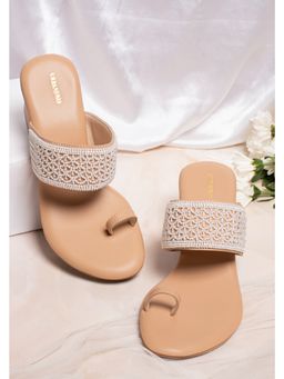 UrbanSway - Moti Sandal Heels -Tan