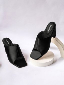 UrbanSway - Onyx Sandal Heels - Black