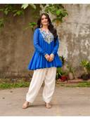 Blue color option, Sold out, Currently selected