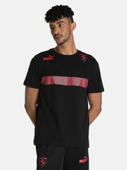 Puma - Ferrari Race Metal Energy Mens Black T-shirt