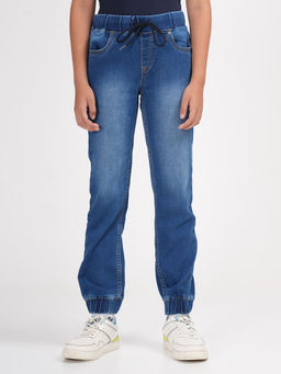 ZION - Boys Super Soft Cotton Denim Joggers