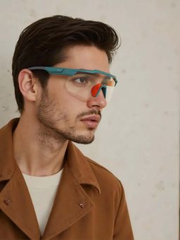 TED SMITH - Unisex Green Photochromic Lens & Prescription Lens Clip Sports Shooting Sunglass