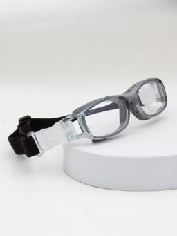 TED SMITH - Unisex Brat Transparent Wrap Around Shooting Sunglass With Uv Protected Lens