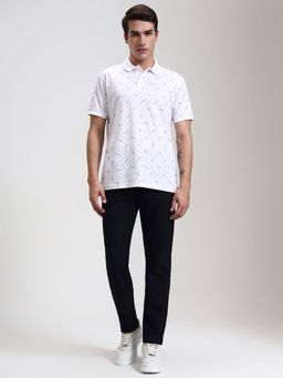 JadeBlue - Navy Blue Striped Casual Trouser