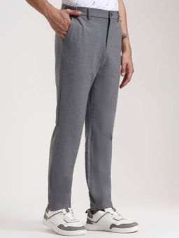 JadeBlue - Milange Grey Casual Trouser