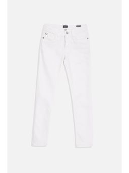 Allen Solly - Boys White Skinny Fit Jeans