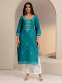 Teal color option, Currently selected