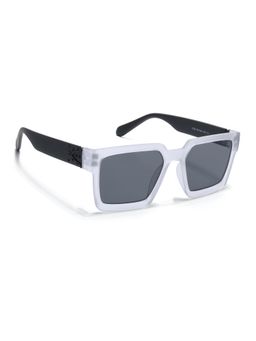Eyejack - Unisex UV Protected Square Grey Lens Sunglasses - 1126CL1030 (54)