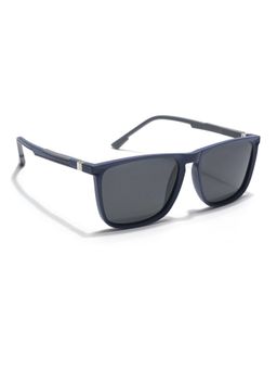 Eyejack - Unisex Polarized UV Protected Square Grey Lens Sunglasses - 17001PCL746 (55)