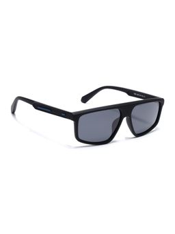 Eyejack - Unisex Polarized UV Protected Rectangle Grey Lens Sunglasses - 1902PCL2058 (58)