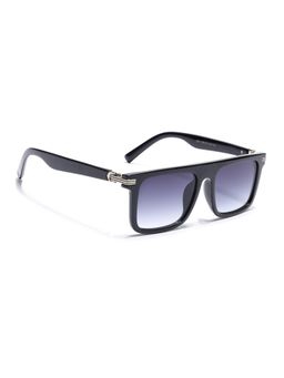 Eyejack - Unisex UV Protected Rectangle Grey Lens Sunglasses - 2261CL2148 (52)
