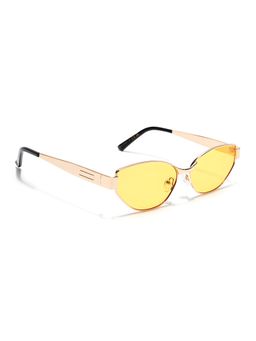 Eyejack - Women UV Protected Cat Eye Yellow Lens Sunglasses - 2319CL2176 (59)