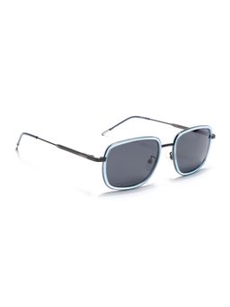 Eyejack - Unisex Polarized UV Protected Square Grey Lens Sunglasses - 2501PCL1464 (54)