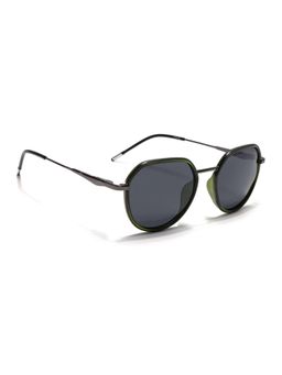 Eyejack - Unisex Polarized UV Protected Round Grey Lens Sunglasses - 2502PCL1477 (51)