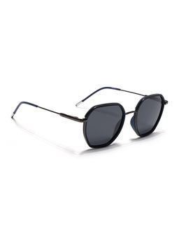 Eyejack - Unisex Polarized UV Protected Hexagonal Grey Lens Sunglasses - 2503PCL1480 (50)