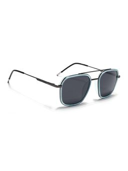 Eyejack - Unisex Polarized UV Protected Wayfarer Grey Lens Sunglasses - 2504PCL1492 (53)