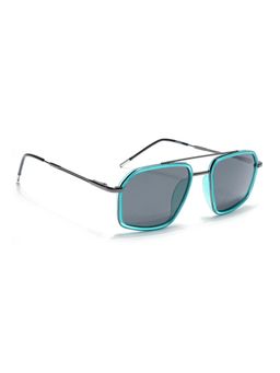 Eyejack - Unisex Polarized UV Protected Wayfarer Grey Lens Sunglasses - 2505PCL1503 (53)