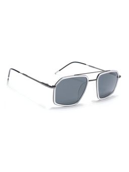 Eyejack - Unisex Polarized UV Protected Wayfarer Grey Lens Sunglasses - 2505PCL1507 (53)