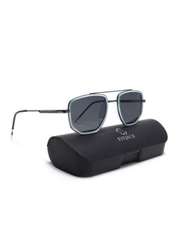 Eyejack - Unisex Polarized UV Protected Wayfarer Grey Lens Sunglasses - 2506PCL1512 (52)