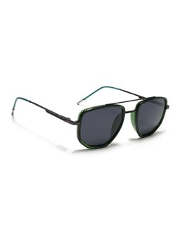 Eyejack - Unisex Polarized UV Protected Wayfarer Grey Lens Sunglasses - 2506PCL1514 (52)