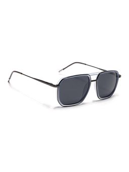 Eyejack - Unisex Polarized UV Protected Wayfarer Grey Lens Sunglasses - 2507PCL1522 (54)