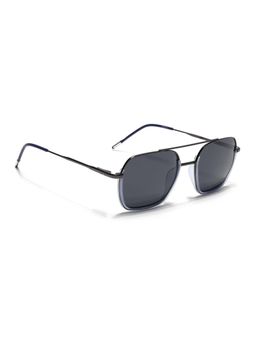 Eyejack - Unisex Polarized UV Protected Wayfarer Grey Lens Sunglasses - 2508PCL1532 (52)