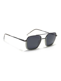 Eyejack - Unisex Polarized UV Protected Wayfarer Grey Lens Sunglasses - 2508PCL1536 (52)