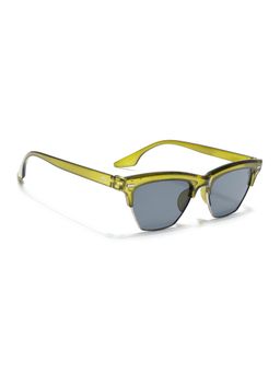 Eyejack - Unisex UV Protected Square Grey Lens Sunglasses - 2829CL1215 (52)