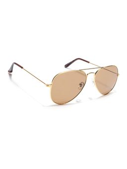 Eyejack - Unisex UV Protected Aviator Brown Lens Sunglasses - 3025CL977 (58)