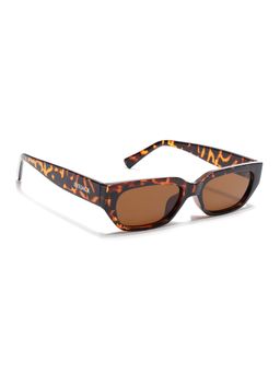 Eyejack - Unisex UV Protected Rectangle Brown Lens Sunglasses - 3563CL988 (51)