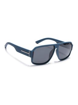 Eyejack - Unisex Polarized UV Protected Wayfarer Grey Lens Sunglasses - 3710PCL1204 (60)