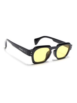 Eyejack - Unisex UV Protected Round Yellow Lens Sunglasses - 3717CL991 (50)