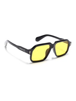Eyejack - Unisex UV Protected Aviator Yellow Lens Sunglasses - 3820CL1010 (55)