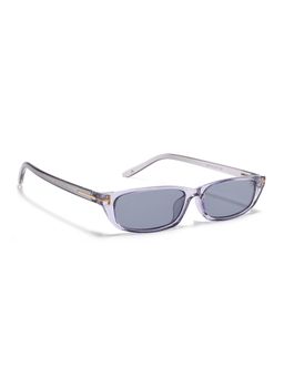 Eyejack - Women UV Protected Rectangle Grey Lens Sunglasses - 3972CL1021 (55)