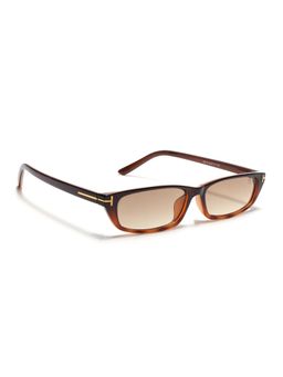 Eyejack - Women UV Protected Rectangle Brown Lens Sunglasses - 3972CL1024 (55)