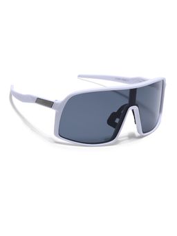 Eyejack - Unisex UV Protected Wrap Grey Lens Sunglasses - 5606CL1298 (70)