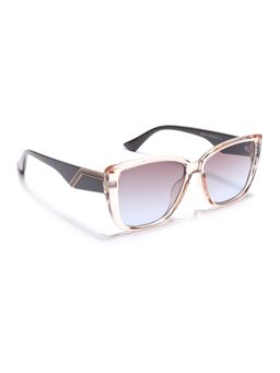 Eyejack - Women UV Protected Cat Eye Brown Lens Sunglasses - 5661CL1266 (59)