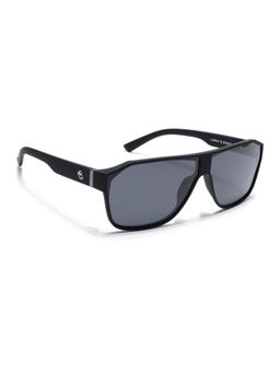 Eyejack - Unisex Polarized UV Protected Oversize Grey Lens Sunglasses - 6023PCL1244 (66)