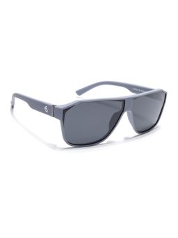 Eyejack - Unisex Polarized UV Protected Oversize Grey Lens Sunglasses - 6023PCL1245 (66)
