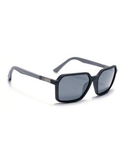 Eyejack - Unisex Polarized UV Protected Square Grey Lens Sunglasses - 6231PCL1126 (58)