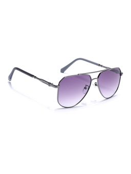 Eyejack - Unisex UV Protected Aviator Purple Lens Sunglasses - 7013CL2123 (58)