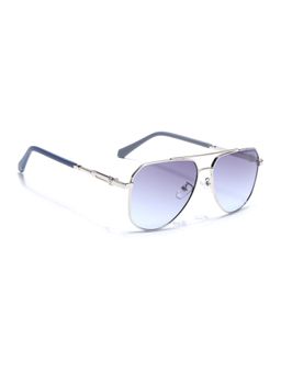 Eyejack - Unisex UV Protected Aviator Grey Lens Sunglasses - 7013CL2124 (58)