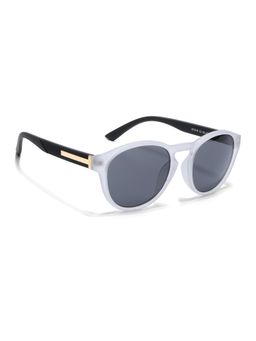 Eyejack - Unisex UV Protected Round Grey Lens Sunglasses - 8018CL1049 (53)