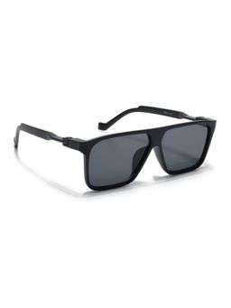 Eyejack - Unisex UV Protected Square Grey Lens Sunglasses - 805CL1026 (55)