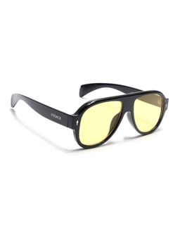 Eyejack - Unisex UV Protected Aviator Yellow Lens Sunglasses - 8821CL1095 (54)