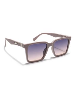 Eyejack - Unisex UV Protected Square Grey Lens Sunglasses - 90150CL758 (52)
