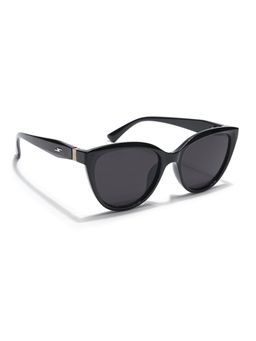 Eyejack - Women UV Protected Cat Eye Black Lens Sunglasses - 90151CL759 (53)