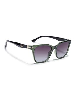 Eyejack - Unisex UV Protected Square Grey Lens Sunglasses - 90161CL774 (54)